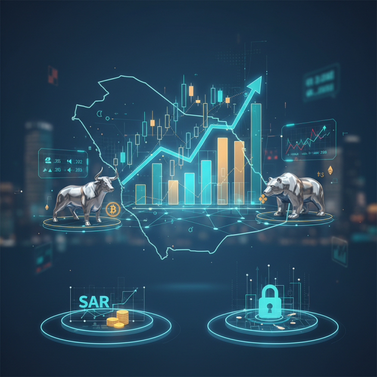 أفضل منصات تداول العملات الرقمية والأسهم في السعودية 2025: مقارنة العمولات والمميزات التقنية